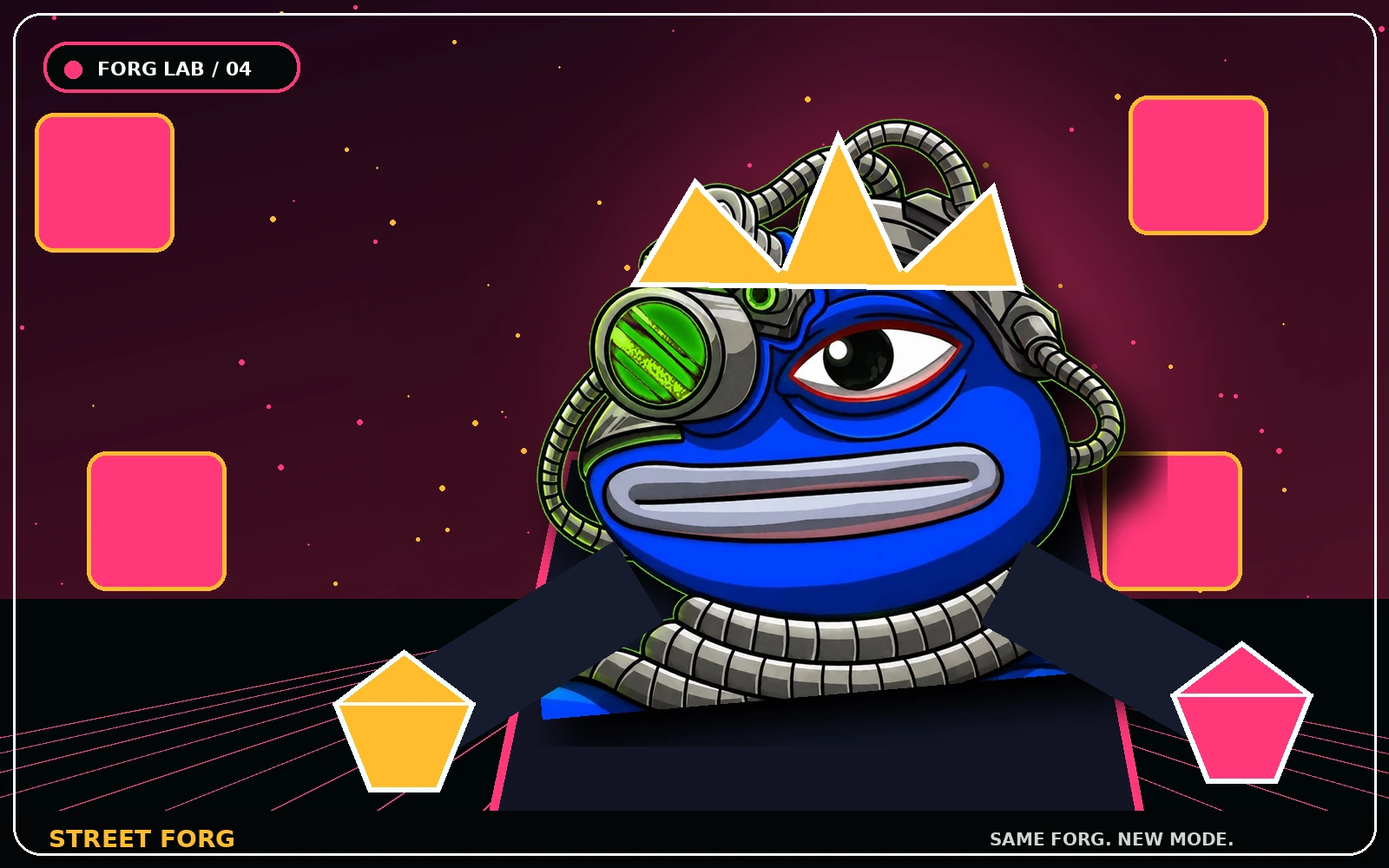 Street Forg crowned character variant